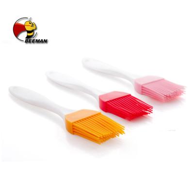 China Sustainable Beeman Top Sales Kitchen Silicone Baking Cooking BBQ Grill Oil Brush for sale