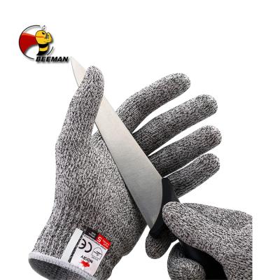 China Anti-smash Beeman Kitchen Work Level 5 Anticut Safety Safety Cut Protection Proof Resistant Gloves for sale