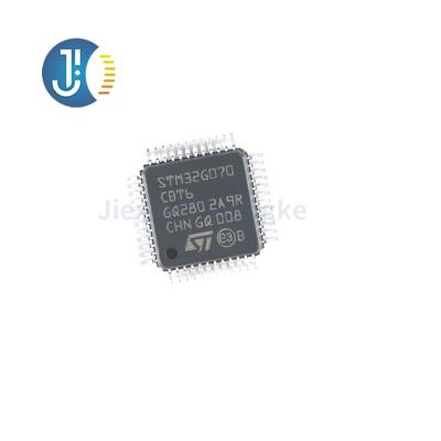 China New and original STM32F070CBT6 alternative 32-bit MCU microcontroller STM32G070CBT6 LQFP-48 standard compatible for sale