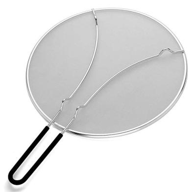 China Sustainable Kitchen Tools Kitchen Utensils Grease Splatter Screen Food Guard For Frying Pan for sale