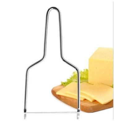 China Sustainable Stainless Steel Cheese Knives Slicers With Wire For Soft Hard Block Cheese Kitchen Tools for sale