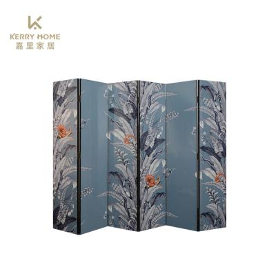 China Traditional Japanese Style Folding Screen MDF 4 6 8 Panel Room Divider for sale