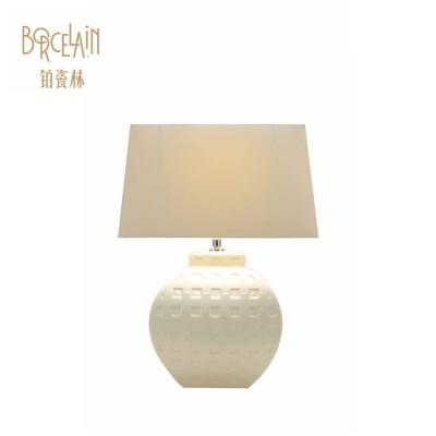 China EUROPEAN Latest Design Retro Traditional Chinese Ceramic Desk Lamp Led for sale