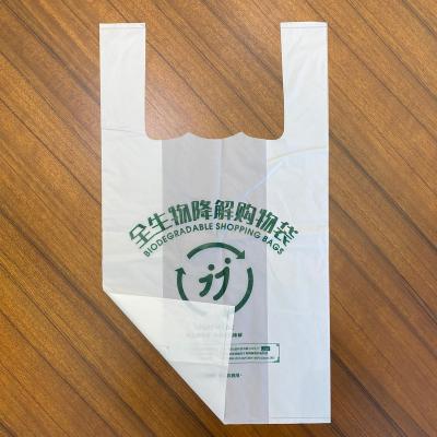 China 100%Biodegradable fully compostable compostable 100% compostable biodegradable Pla Pbat shopping bag disposable bag for sale