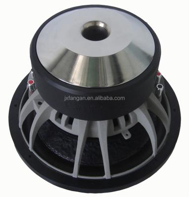 China Large Subwoofer 1000w RMS Die-Cast Aluminum Active Subwoofer Magnet Speaker for sale