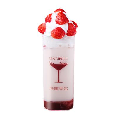 China Solid Drinks Brand For Sale No Additives Strawberry Milk Flavor Powder For Solid Drinks for sale