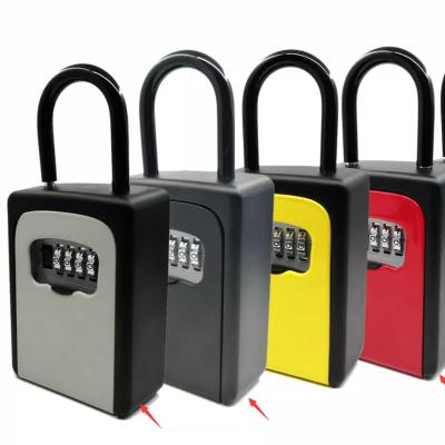 China Anti-corrosion Key Lock Box Combination Lockbox Code  House Key Storage Lock Box for sale