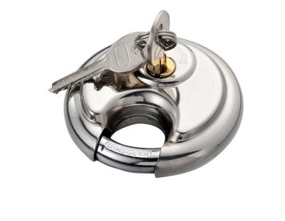 China Waterproof Custom size Waterproof Padlock Stainless Steel Round Cake Tray Padlock with great price for sale