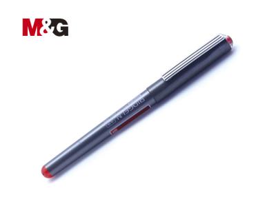 China Pfeil-Spitzen-flüssiger Tinte Rollerball-Stift der Vorlagen-0.5mm mit Deutschland-Tinten-und -Schweinefutter-Spitze und Metallclip zu verkaufen