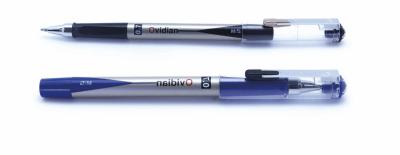 Chine stylos bleus d'encre de gel de bâton moyen de point de 0.7mm avec l'impression classique à vendre