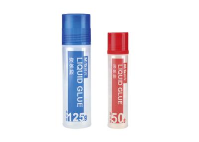 China Transparent Washable School Glue 50g , High Adhesive Liquid Glue Stick for sale