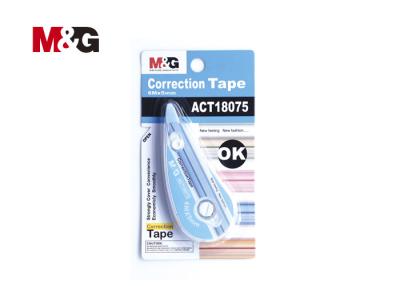 China M&G Fashion Blue Correction Tape Pen , Liquid Paper Correction Tape for sale