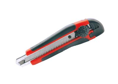 China Cutter Retractable Utility Knife Full Metal Positive Locking Action To Protect Hands for sale