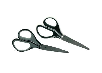 China las tijeras Titanium ultra lisas de 174m m derecho Scissor colores grises y negros en venta