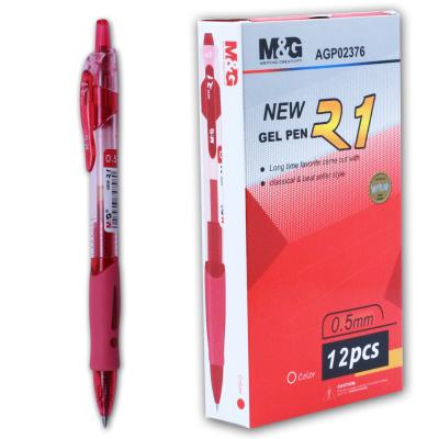 Chine Les stylos colorés d'encre de gel de pointe point fin 12 paquets ont assorti le stylo d'étudiant de couleurs à vendre