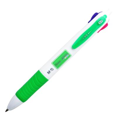 Chine stylo bille escamotable de la meilleure qualité de point fin des stylos bille de 12pcs Multicolo/0.7mm à vendre