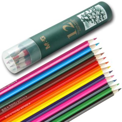 China Adult / Children Wooden Pencils Eco Friendly 12 Count With Vibrant Colored Printing for sale