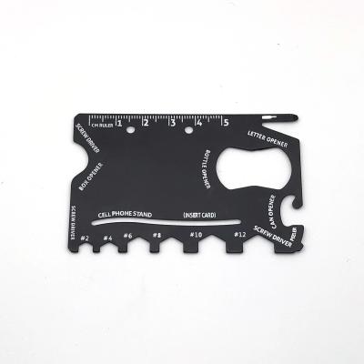 China Outdoor Using Hot Sale Custom Outdoor Combination Multi Function EDC Tool Card for sale