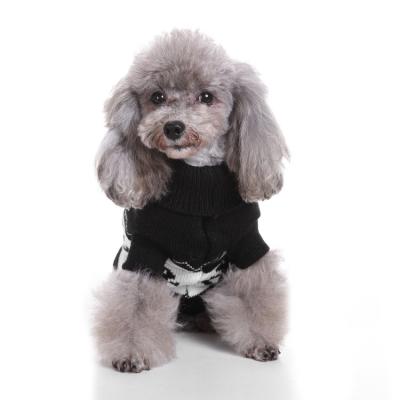 China Sustainable Dog Sweater Knit Boat Ancho Pattern For Winter Warm Clothes For Small Dog Pet Cat Clothes for sale