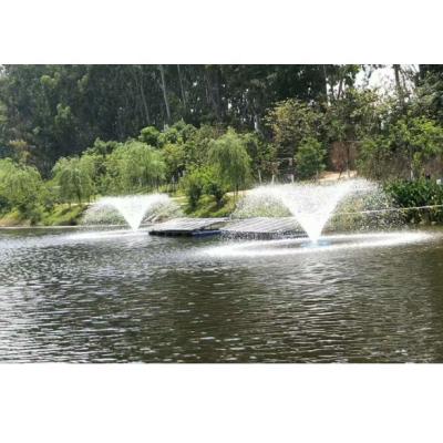 China Eco-friendly Solar Powered Aquaculture Fish Pond Fish Pond Aeration Lake And Pond Aeration Systems for sale