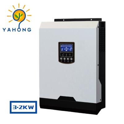 China Home Solar Power System Inverter 3kw 3.2kw 220v Solar Hybrid Inverter Built With MPPT Controller for sale