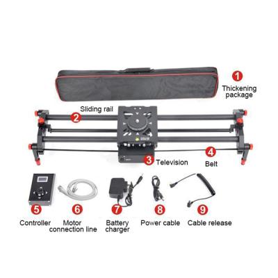 China Flexible Electric Carbon Fiber Customized Camera Slider Auto Follow Focus Motorized Slide Rail For Camera Light Camera Slider Motorized for sale