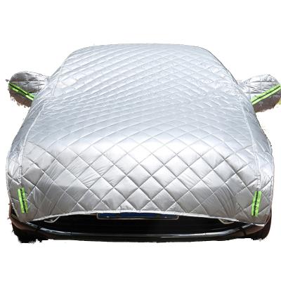 China Half Sunshade Cover Waterproof Quilt Thickened Convenient Cover Full In Summer Sun Protection And Heat Insulation Rain And Hail for sale