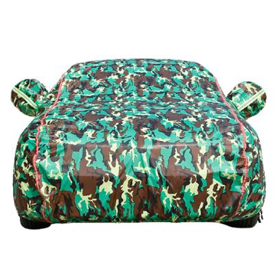 China Camouflage waterproof cover for rain and sun protection for sale