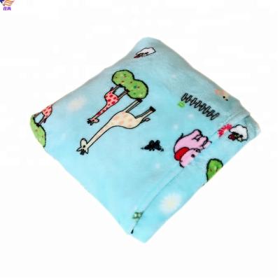 China Anti-pilling Soft Animal Foldable Pillow Flannel Fleece Blanket 2 In 1 Without Zipper for sale