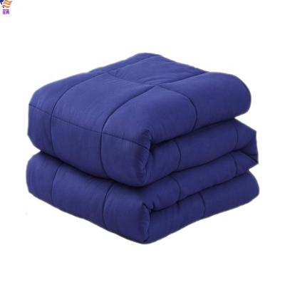 China PASSIONATE 100% Weighted Cotton Glass Beads Blanket for Adults and Kids for sale