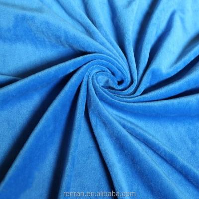 China 100% Memory Polyester Low Pile Velboa Plush Fabric for sale