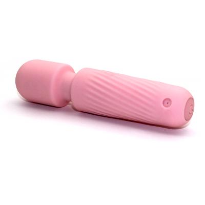 China New kawaii fashion cute wireless AV magic wand 2022 rechargeable portable women sex toys mini AV vibrator magic wand for sale