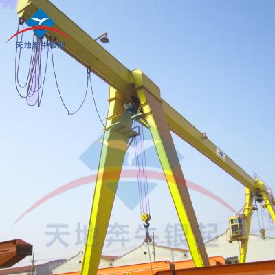 China Crane Construction Sites High Efficiency Shop Gantry Crane Crane Part Portal Gantry Crane for sale