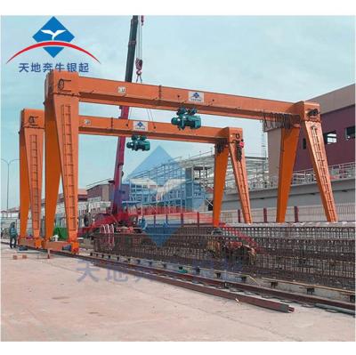 China Truss Type Electric Workshop Portal Gantry Crane Reliable Material Nipping Industry Crane for sale