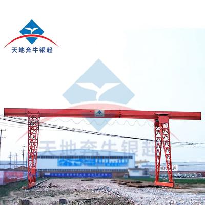 China Gantry Crane Factory Price Material Handling Machinery Single Girder Gantry Crane for sale