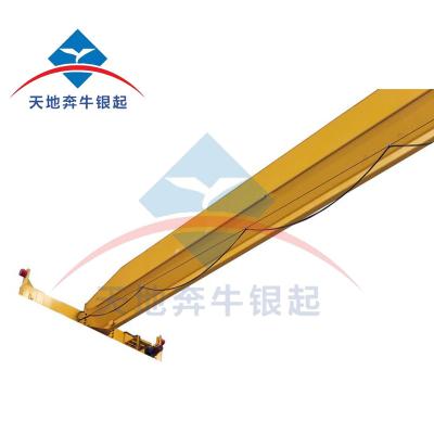 China Hydraulic Bridge Crane Reliable Material 3-5 Ton Efficiency Overhead Crane With Grab for sale