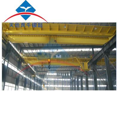 China Bridge Crane Limited Time Goods Heavy Duty QD Model Double Girder Overhead Crane for sale