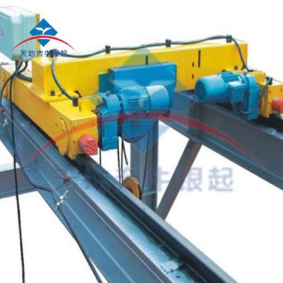 China Crane Exclusive Sales 35 Ton Left Hand Model Double Girder Overhead Crane Bridge Suspension for sale