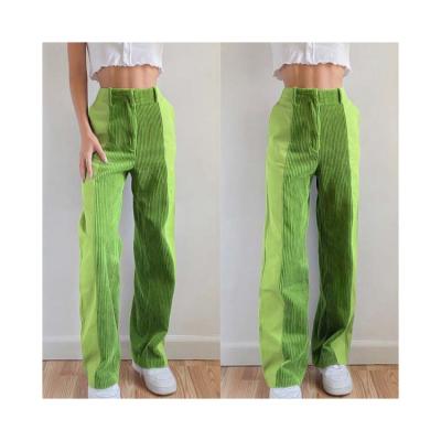 China Anti-pilling fine quality popular product fashionable straight casual pants women for sale