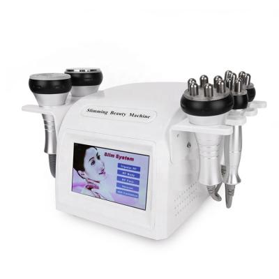 China Skin Tightening NEW KIKI GAIN Multifunctional 5 in 1 Slimming Body RF 40K Vacuum Cavitation System Slimming Machine for sale