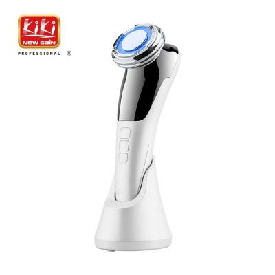 China KIKI NEW GAIN Portable Face Lift Hot And Cold EMS Skin Tightening Beauty Device For Home Use for sale