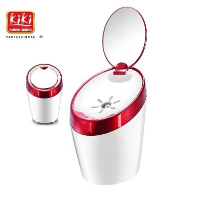 China Moisturizer KIKI GAIN NEW Electric 2 in 1 Led Mirror and Nano Ionic Facial Steamer for Home Use for sale