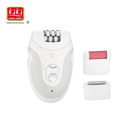 China 3 in 1 Interchangeable Heads: Rechargeable Electric Shaver KIKI NEWGAIN Hair Removal Bikini Trimmer 3 in 1 Full Body Epilator for sale