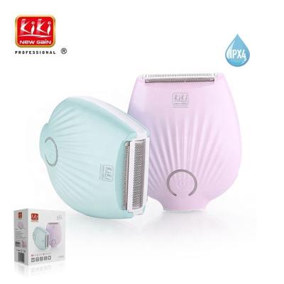 China With travel lock system. KIKI NEWGAIN Electric Hair Removal Bikini Trimmer Lady Shaver For Whole Rechargeable Electric Body for sale