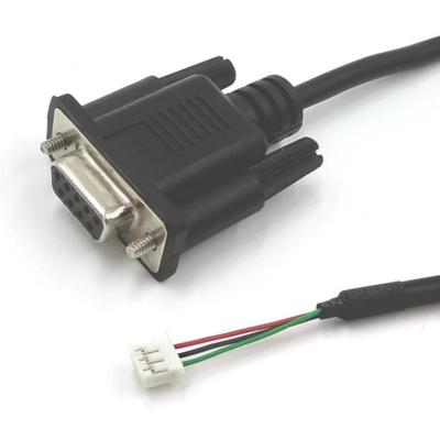 China Commercial D-Sub 9 Pin DB9 Male To JST PH2.0 3PIN RS232 Assembly Serial Cable for sale