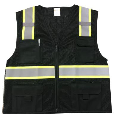 China Safety Reflective High Quality Breathable Vest Customized Visibility Safety Reflective Vest for sale