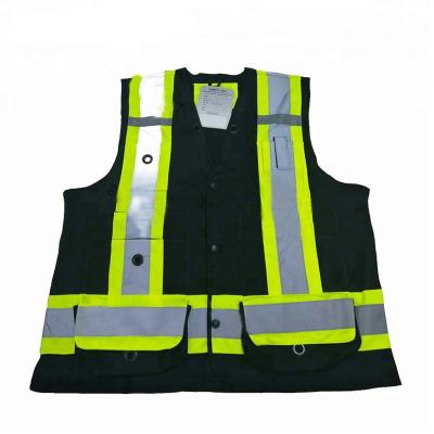 China Factory Price Reflective Road Warning Reflective Vest Hi Vis Reflective Safety Vest Safety Clothing for sale