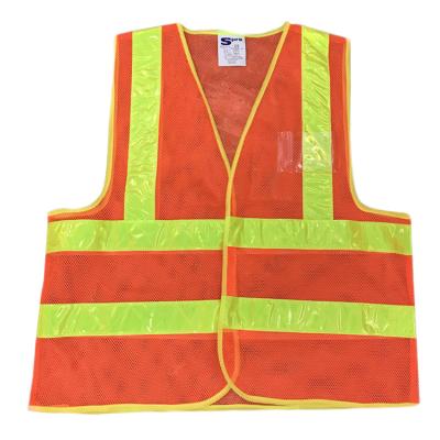 China Custom Made High Quality High Running Motorcycle Road Safety Reflective Vest for sale