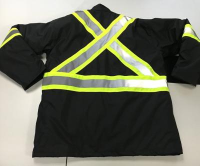 China Hi Vis Reflective Construction Workwear Warning Workwear Jacket for sale