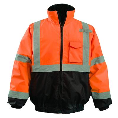 China Winter Reflective Waterproof High Visibility Work Jacket Lightweight Jacket for sale